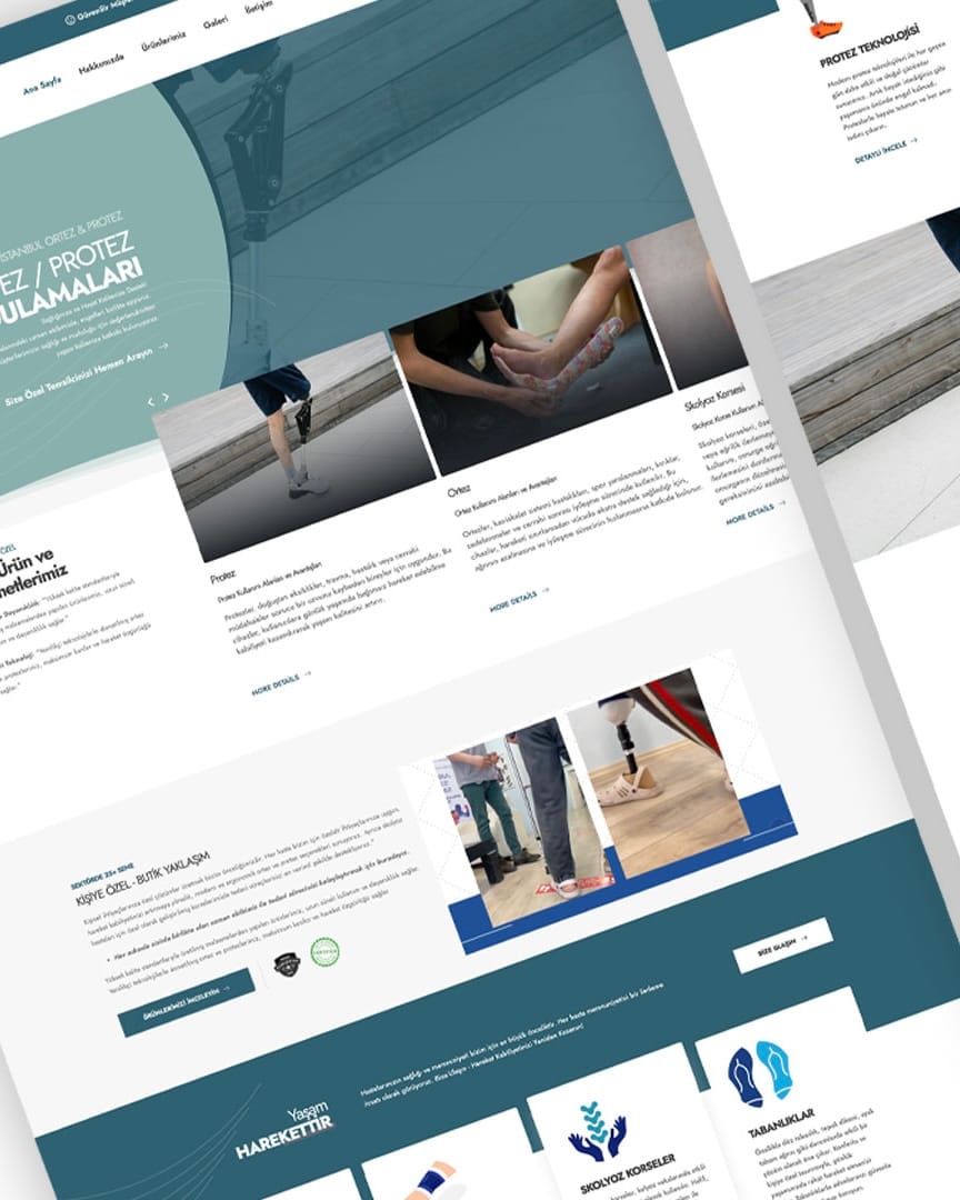 istanbul ortez protez - web design - web development - digital marketing 6